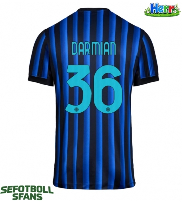 Inter Milan Matteo Darmian #36 Hemmatröja 2025-26 Kortärmad
